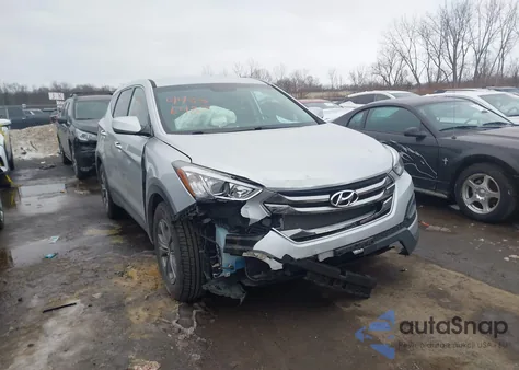 2016 Hyundai Santa Fe Sport 2.4L z USA, uszkodzony, nr VIN 5XYZTDLB5GG338842